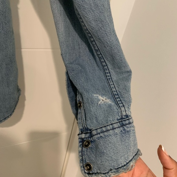 ‼️LUCKY BRAND ReMADE DENIM SHIRT SPECIAL EDITION‼️ - Picture 8 of 8